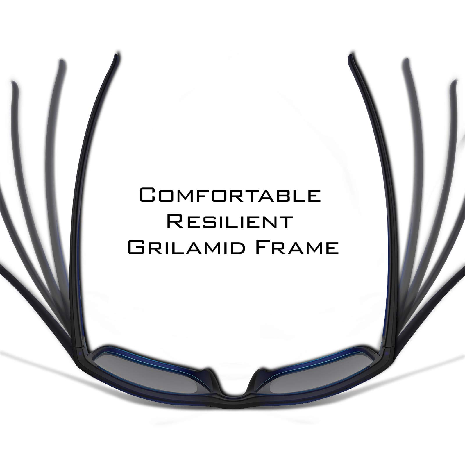 KastKing Toccoa Polarized Sport Sunglasses for Men and Women,Ideal for Driving Fishing Cycling and Running,UV Protection