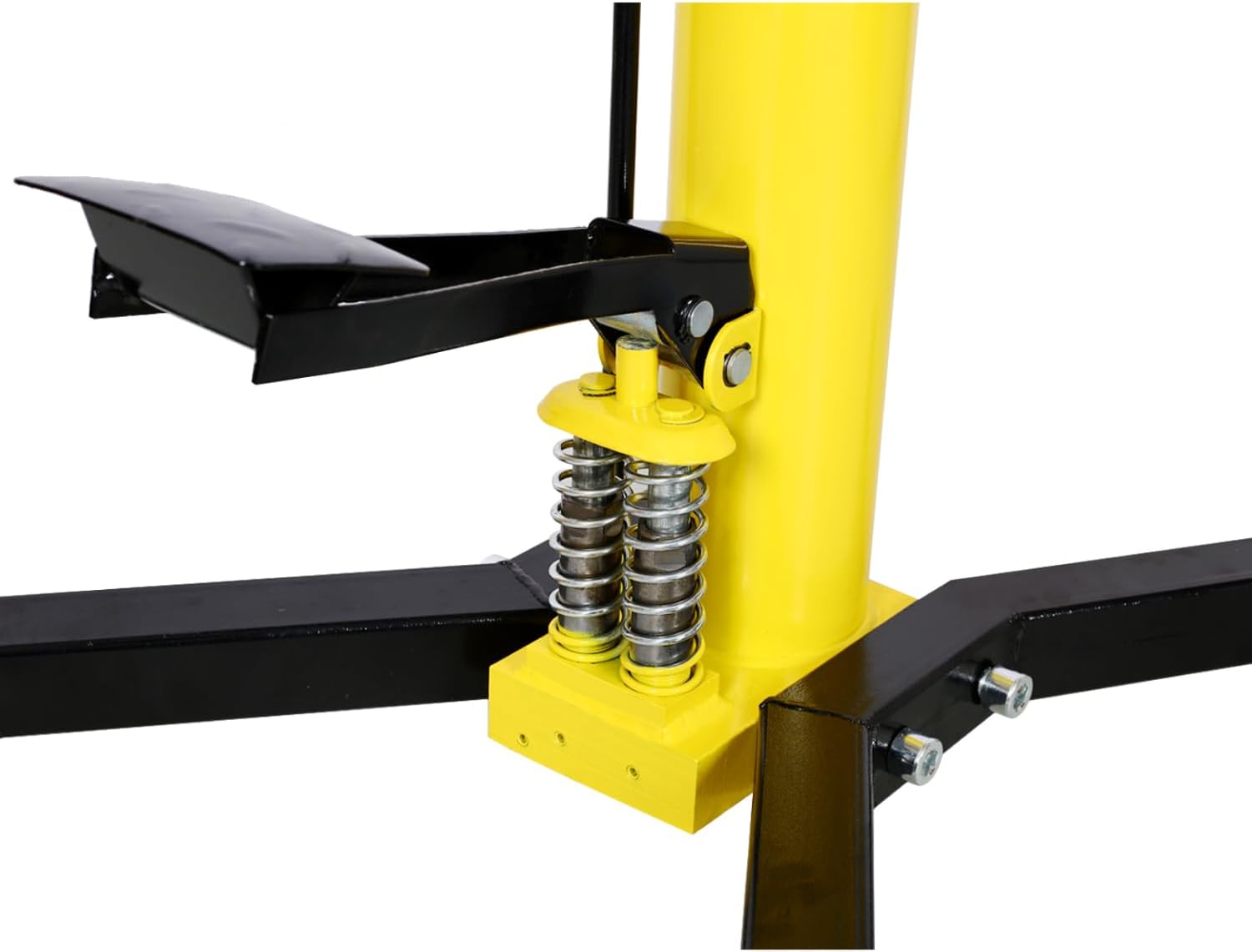 Dawn 1660lbs Transmission Jacks Quick Lift Dual Spring, Hydraulic Transmission Jack 2 Stage Hydraulic w/ 360° for car Lift 0.75 Ton