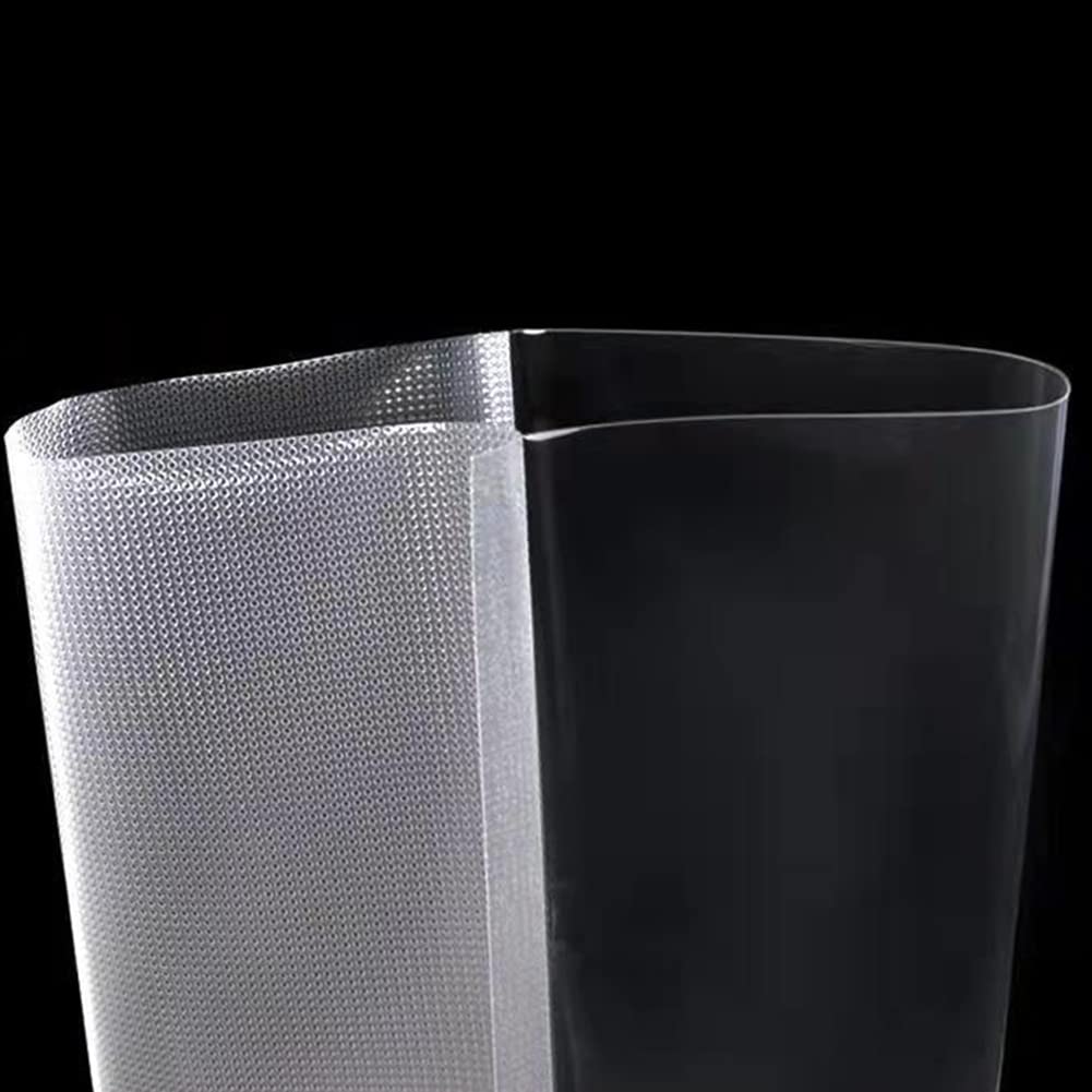 ZYWUOY Lot de 100 sacs d'emballage sous vide respectueux de l'environnement et résistants aux perforations pour la cuisine et le stockage des aliments
