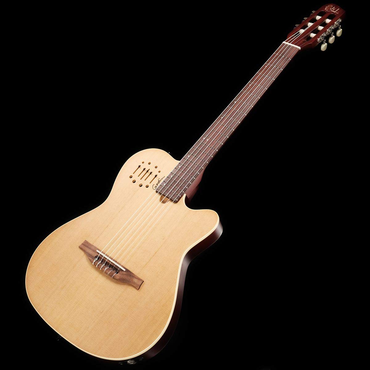 Amazon | Godin ゴダン エレアコギター Multiac Nylon Encore