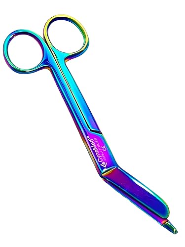 Miniatura 6 de ArTLaB -Juego de 2 tijeras de vendaje de lister de alta calidad, vendaje de seguridad y tijeras de trauma, tijeras de vendaje para servicios de