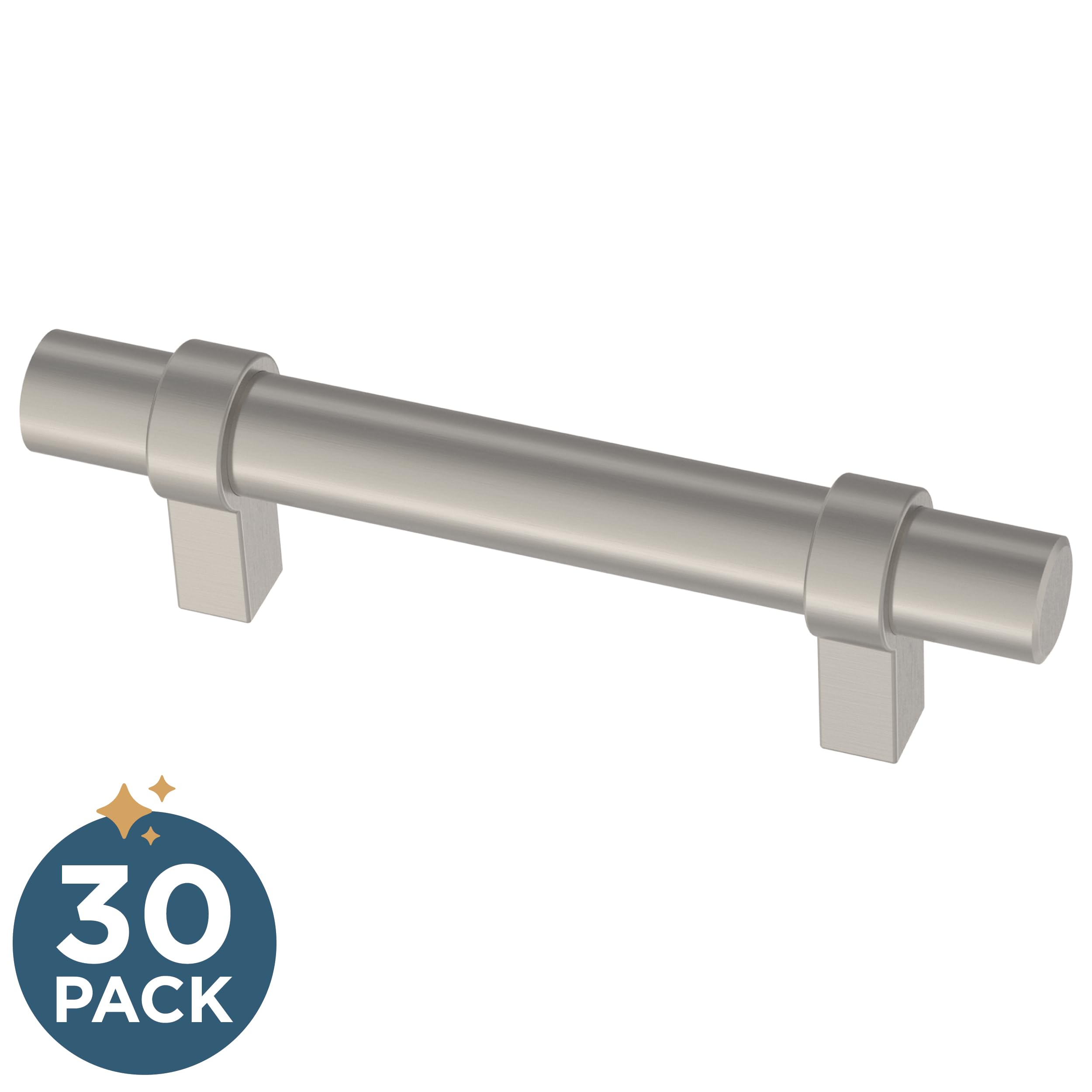 Franklin Brass 3" (76 mm) prosty owinięty drążek (30-pak)