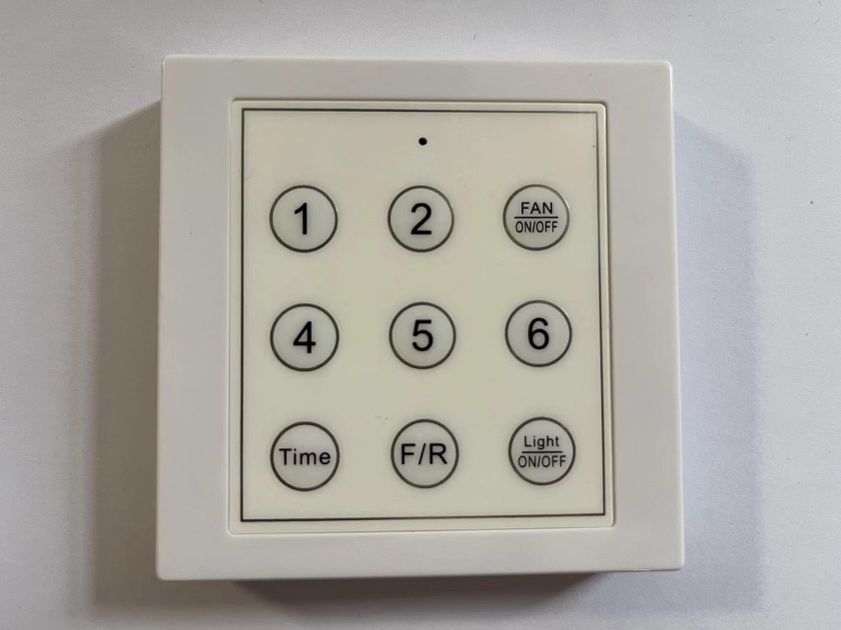 Generic Ceiling Fan Wall Remote Control,Fan 3-Speed Switches Wired Wall Switch