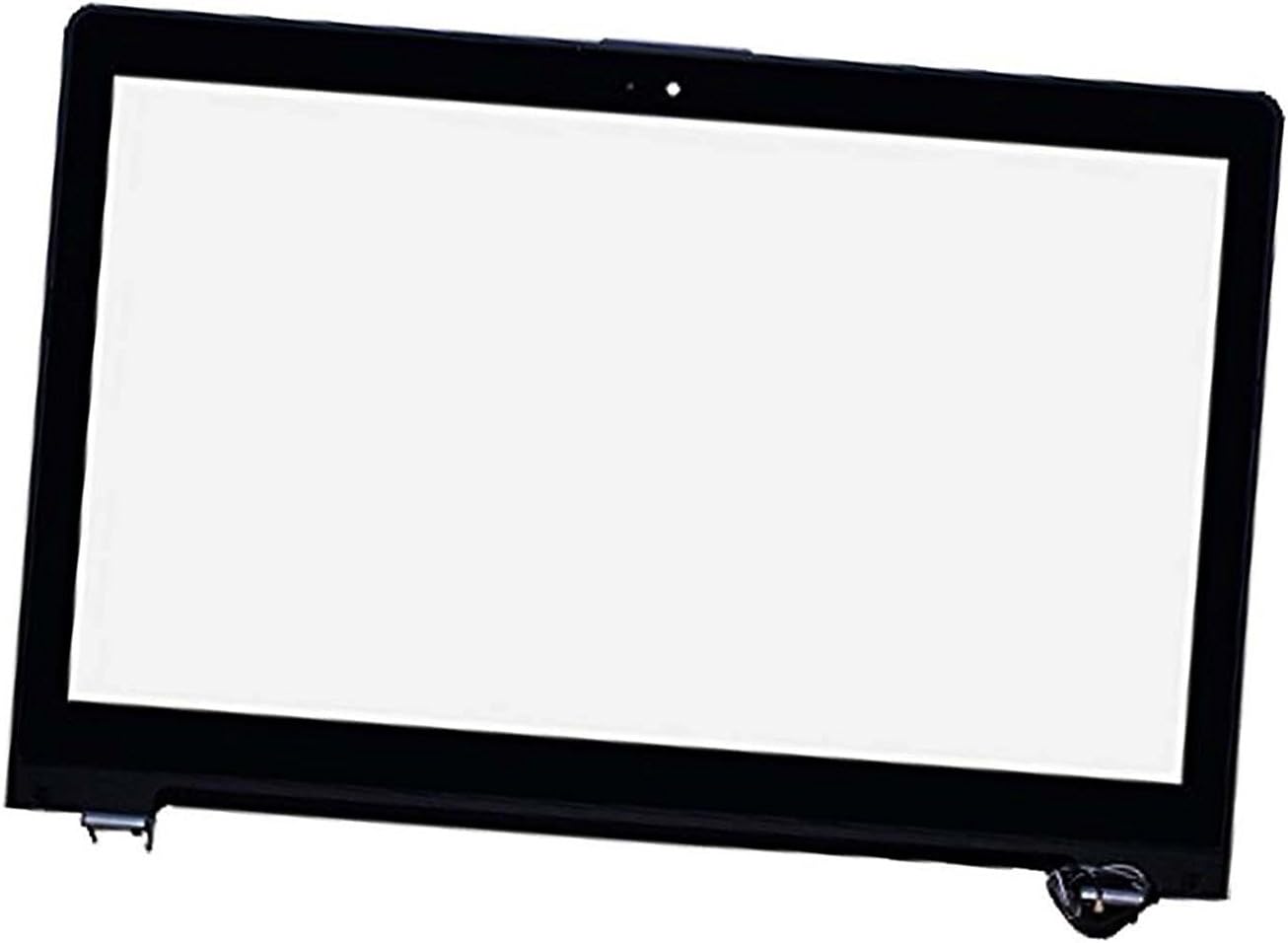 XJS® 15.6" Laptop Front Glass Touch Panel Digitizer Screen Replacement for Asus VivoBook S550CA-DS31T (NO LCD) +Bezel