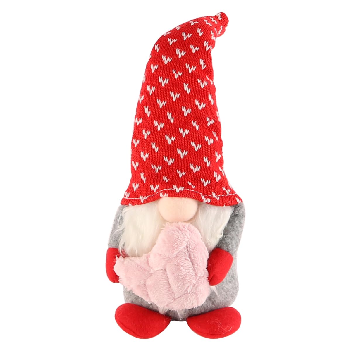 Muiltvoe Valentine's Handmade Plush Ornament Gnome Dolls Mothers Day Mini Faceless Tomte Dwarf Elf Decoration Unique Gift for Mother's Day and Valentine's Day