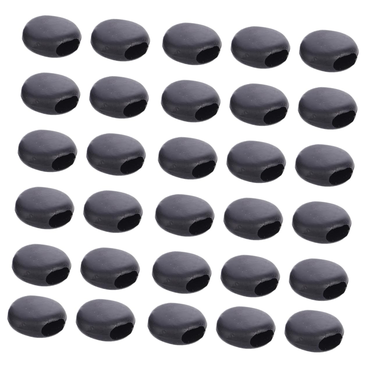 KOMBIUDA Mask Ear Hooks Adjustable 500pcs Face Mask Button Plastic Slip Buckle Regulator