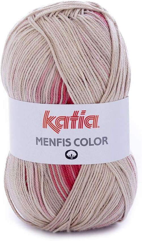Katia 103 Mint Colour Cotton Mustard Khaki