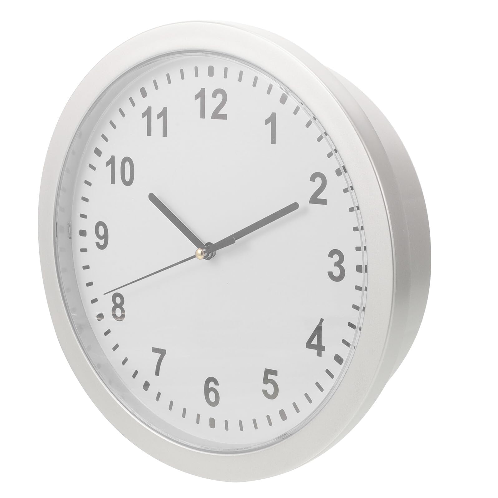 Orologio Cassaforte Bianco in Plastica, Nasconditore Chiavi Creativo