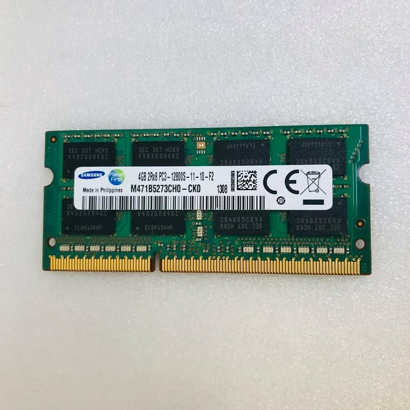 Miniatura 3 de Samsung 4GB DDR3 PC3-12800 1600MHz 204-Pin SODIMM módulo de memoria para portátil RAM. Modelo M471B5273DH0-CK0
