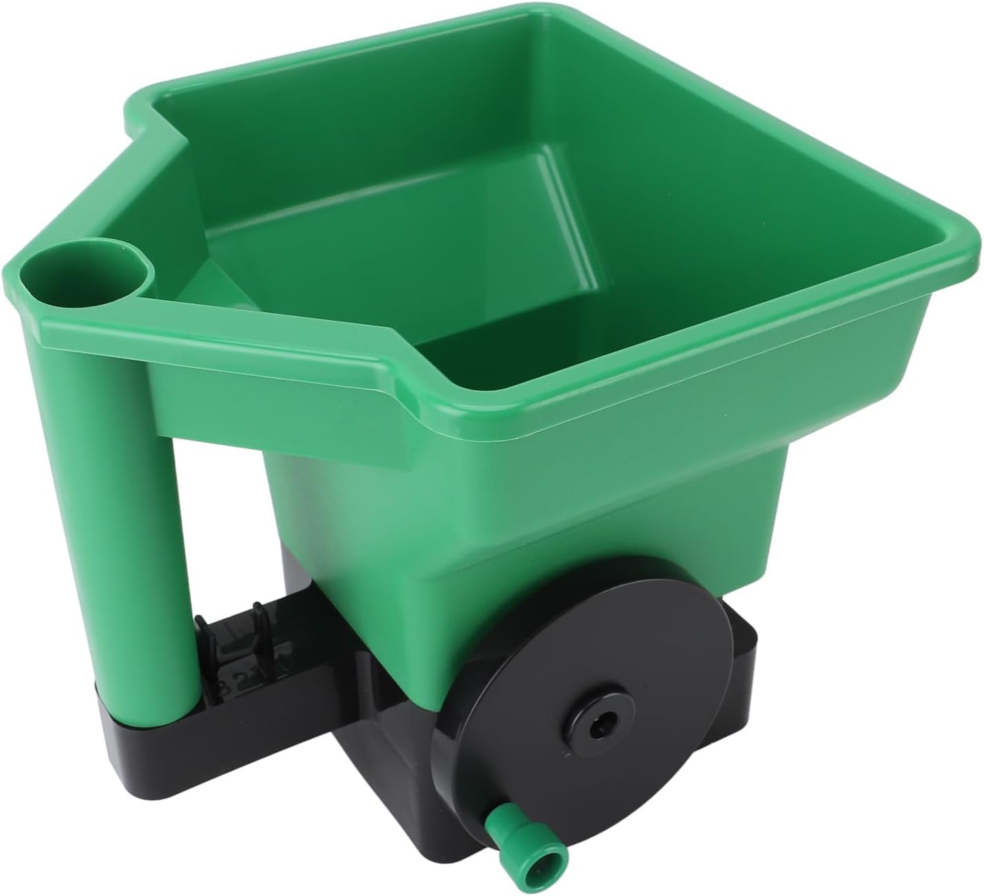 Hand Spreader 3L Manual Small Labor Saving Handheld Lawn Garden Spreader for Fertilizer Salt Green