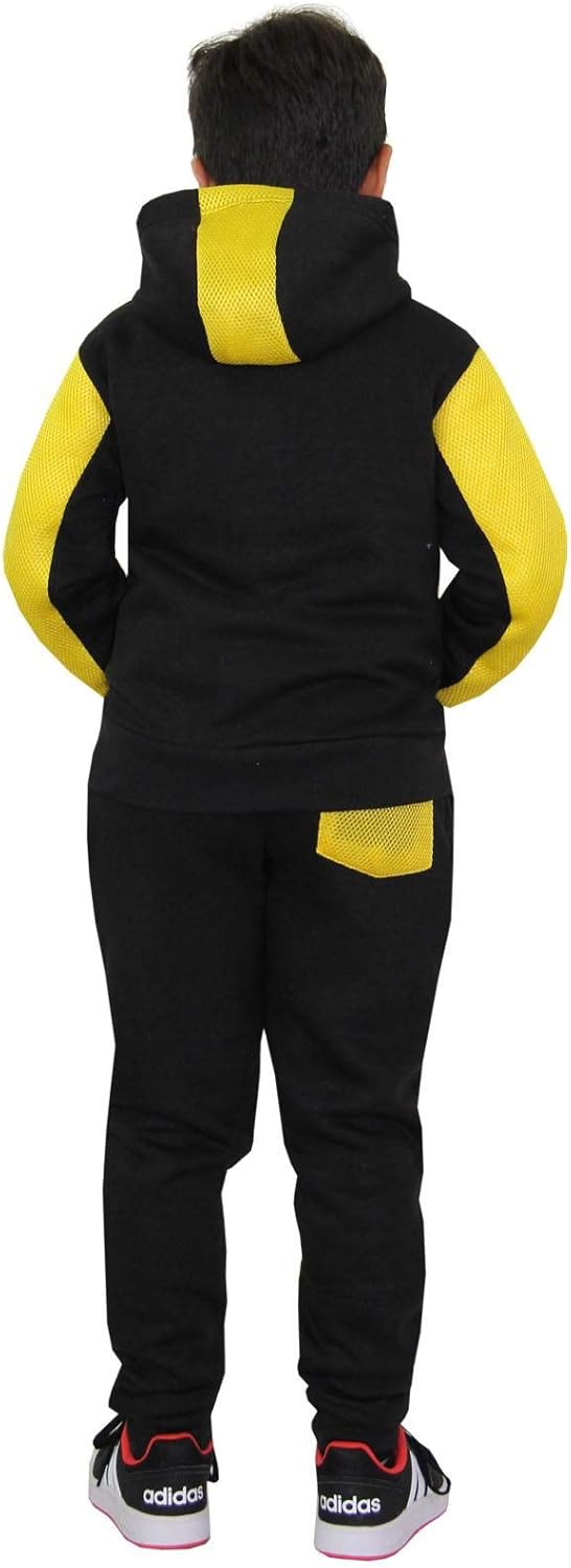 Kids Tracksuit Designer's Girls Boys Zipped Top & Bottom Jogging Suit 7-13 Years