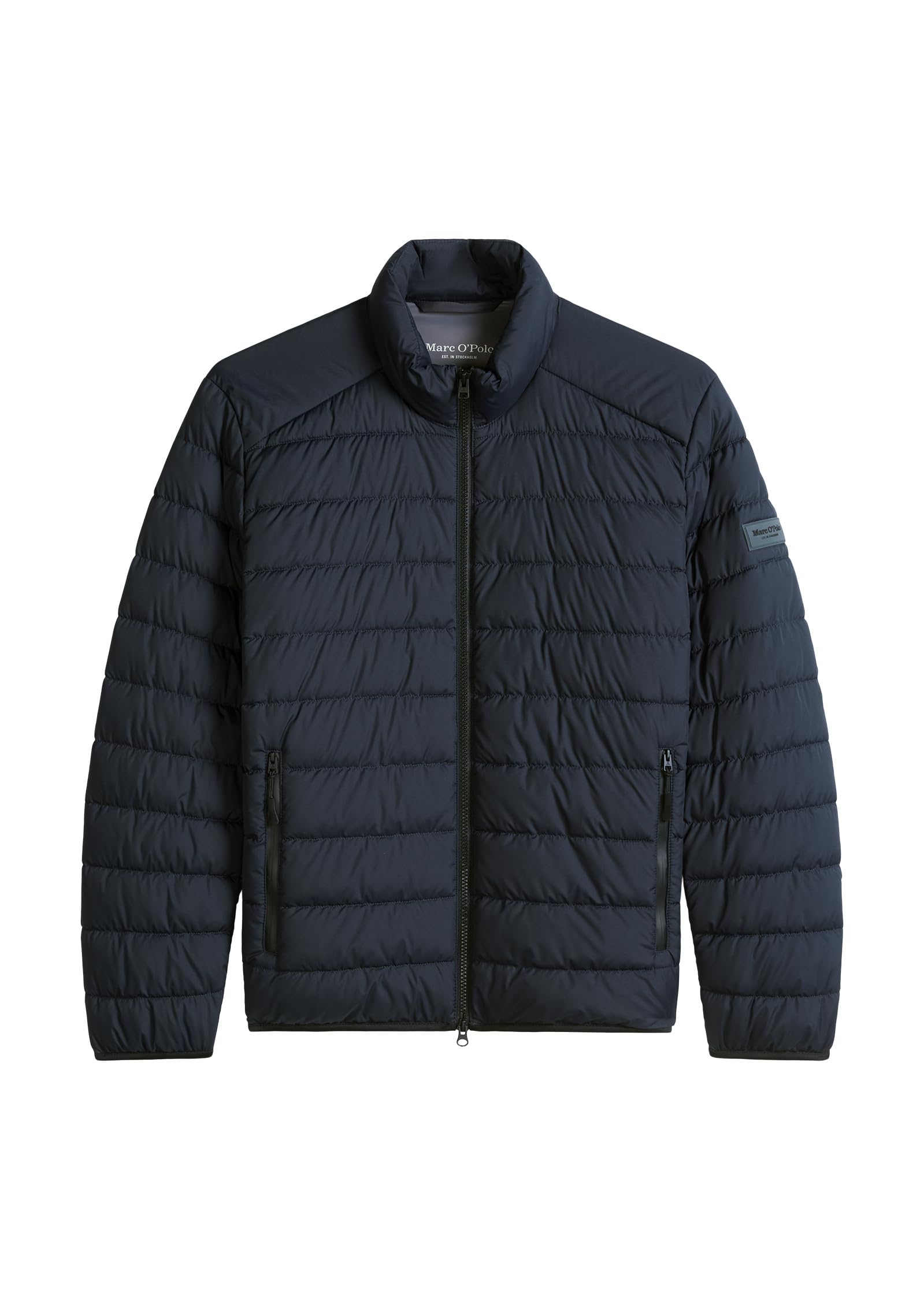 Marc O'polo Men's Blue Marc Oߴpolo Water-Repellent Quilted Jacket, (Dark Navy), L
