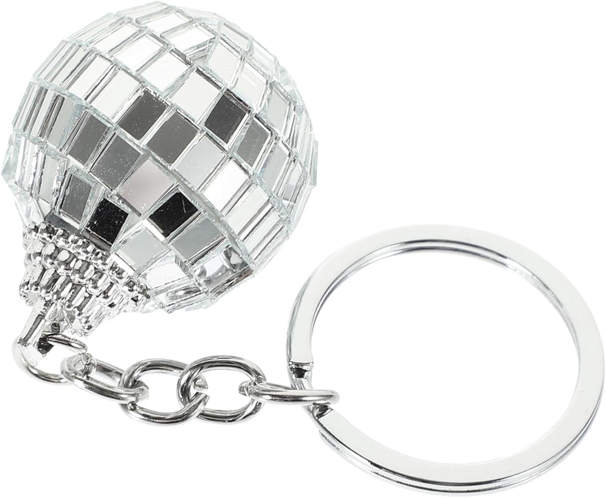 Amazon.co.jp: [HOOTNEE] ミラーボールペンダントチャーム ディスコ
