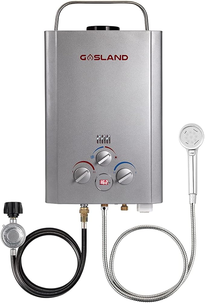 Tankless Water Heater, GASLAND Outdoors 6L 1.58GPM Propane Gas Water Heater, Overheating