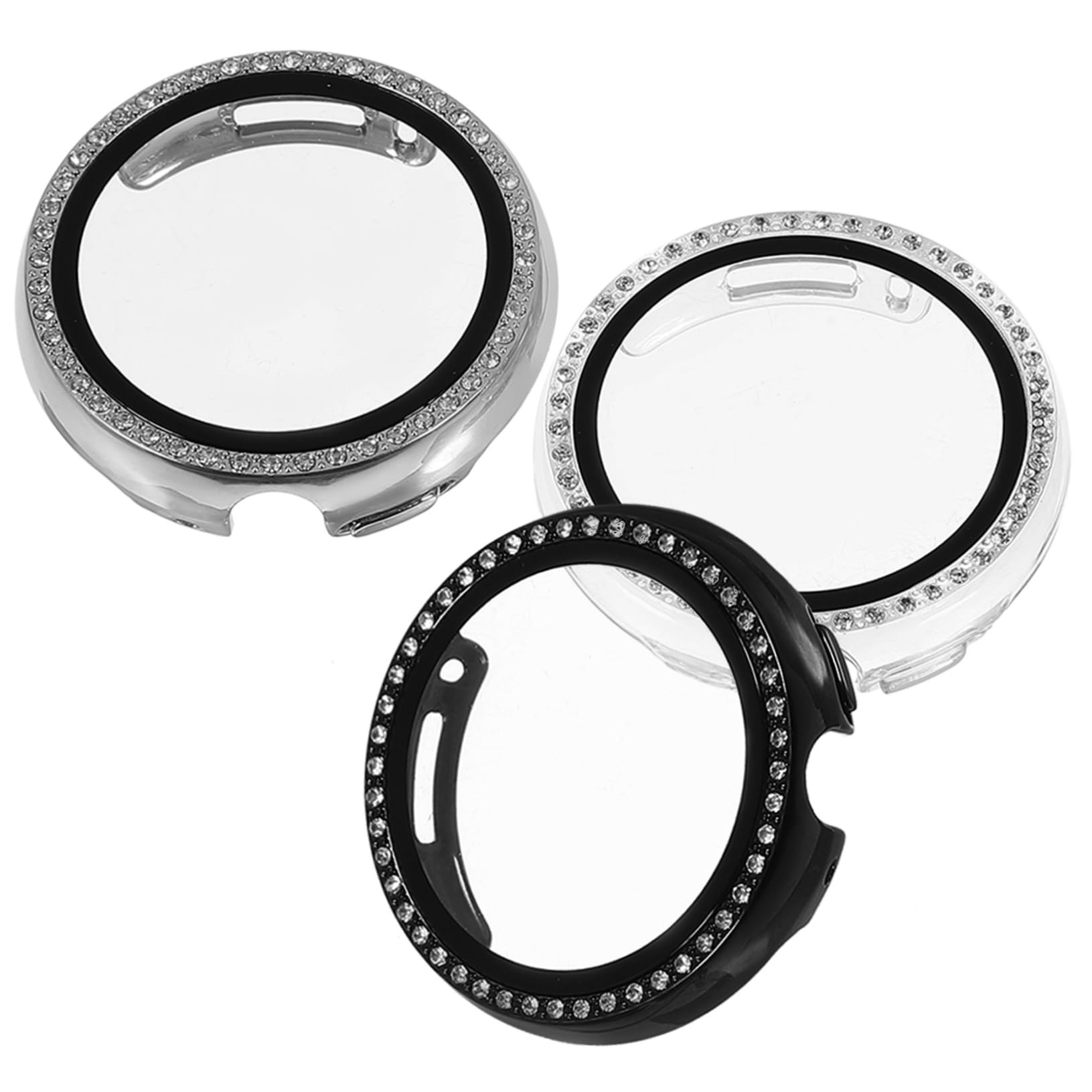 15pièces Écran pour Montre Connectée Watch Coque Anti-Rayures Transparent Et Complète pour Éviter Les Chocs Rayures