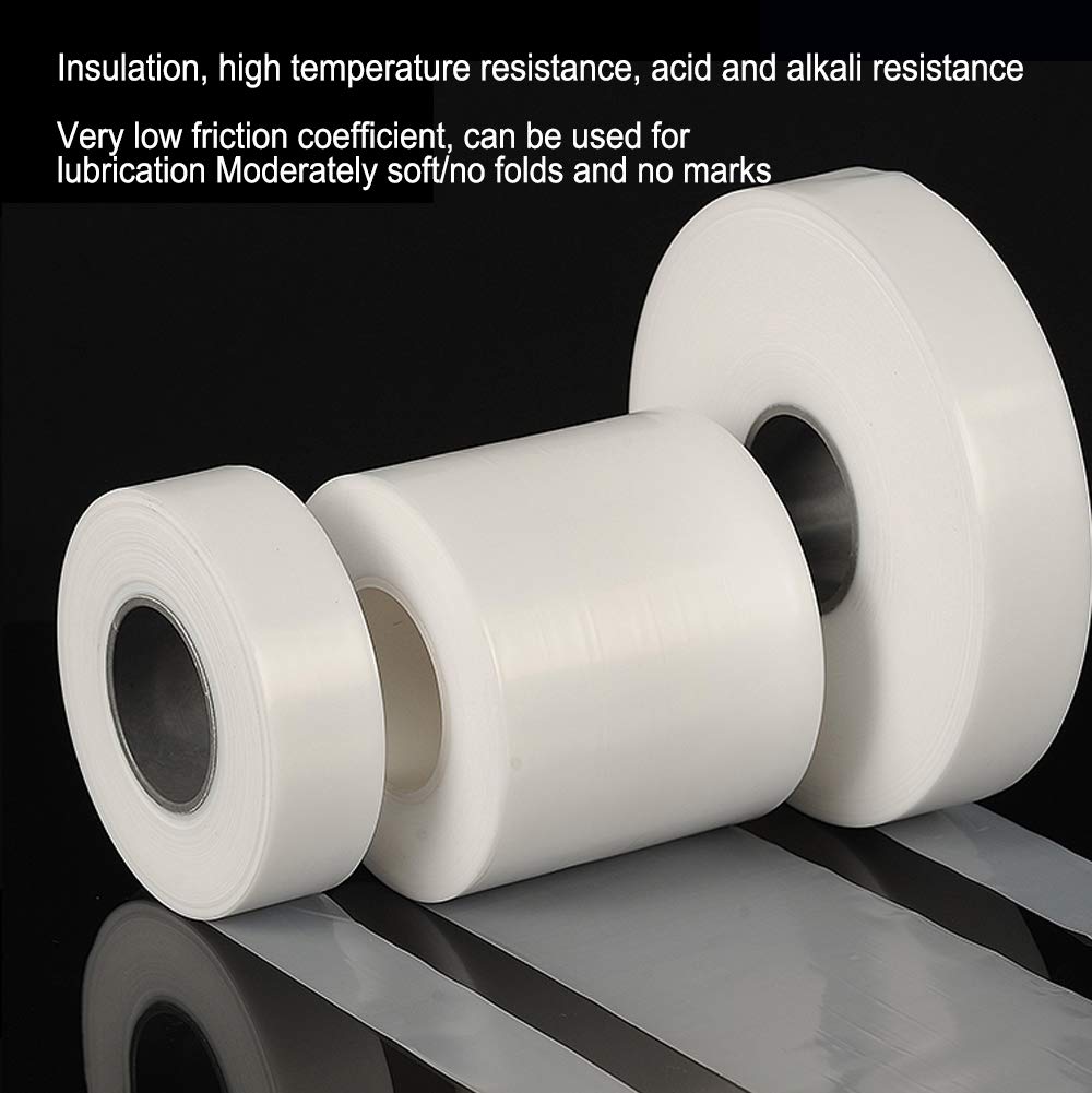 Arkusze folii PTFE w różnych rozmiarach, Arkusz folii PTFE biały o grubości 0,1-2 mm i szerokości 300(0.3 * 300Mm)