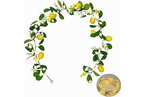 Artificial Lemon Garland Lights