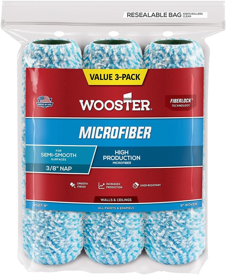 Wooster Brush R527-9 Microfiber Paint Roller