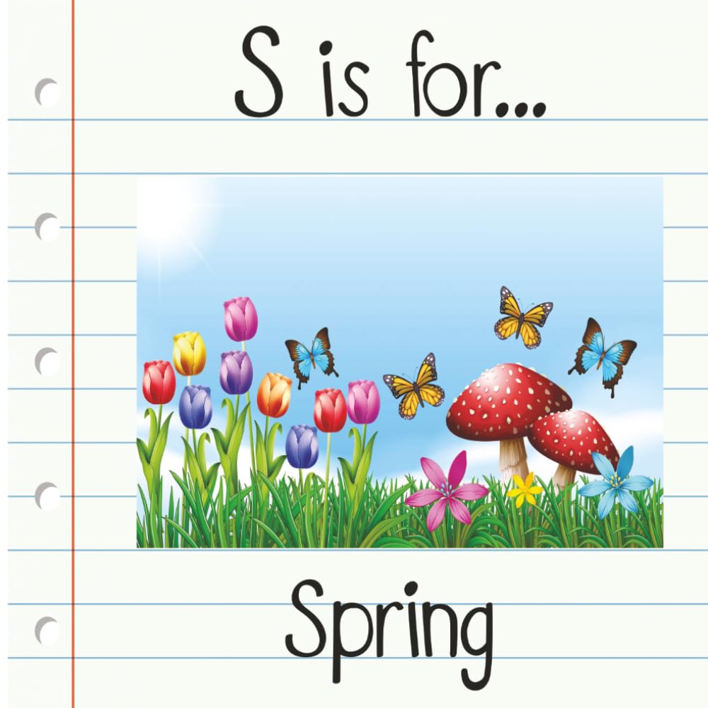 Libro para colorear de primavera / Spring coloring book