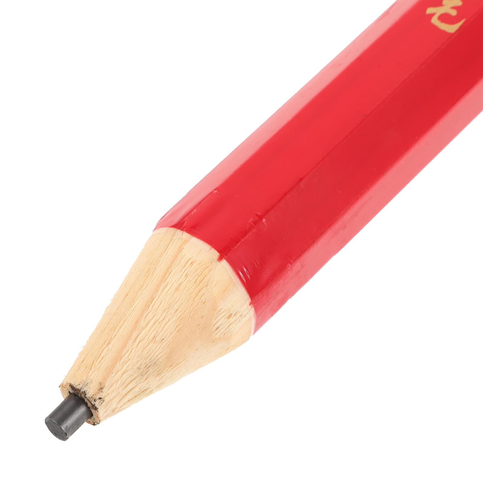 6 piezas Lápices de Madera Octogonales Grande para Material Seguro y Ergonómico Útiles Escolares para Estudiantes para Escritura y Dibujo Color Aleatorio Color Aleatorio