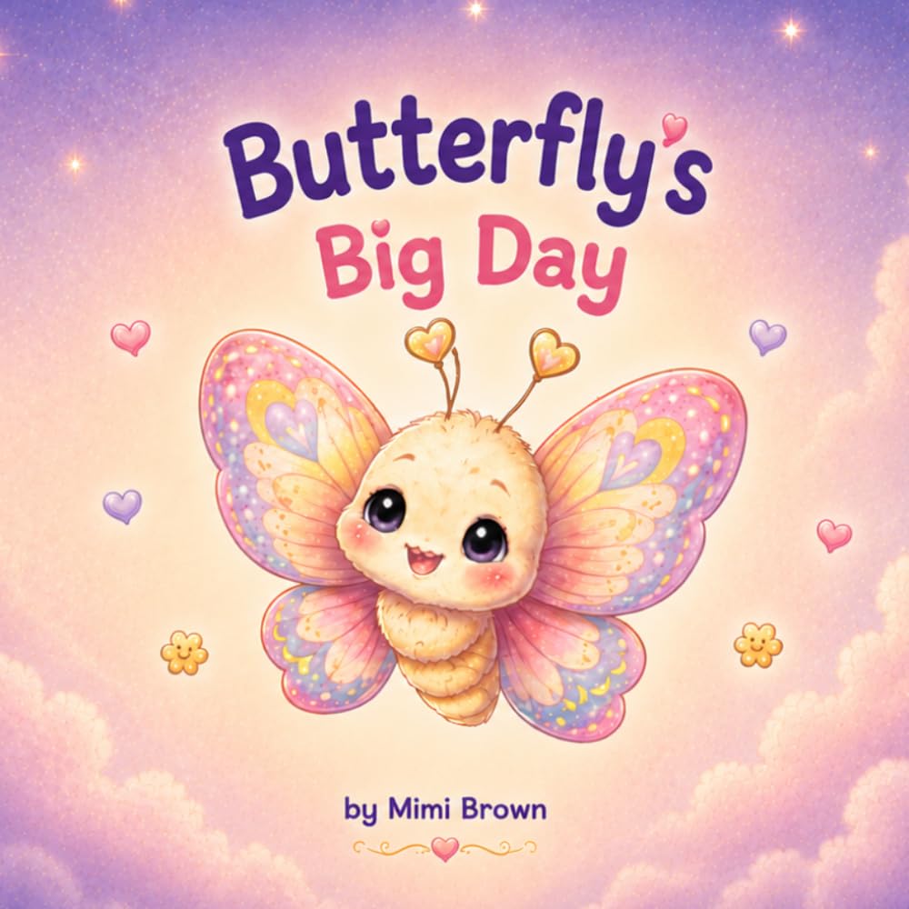 Butterfly's Big Day: A Gentle Bedtime Story About Wonder and Rest