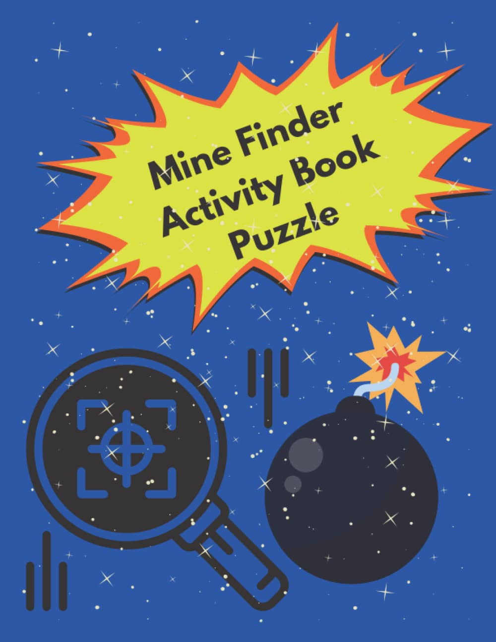 Mine Finder Activity Book Puzzle