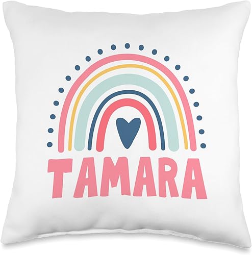 Idea Regalo Personalizzata con Nome Gifts Idea Tamara Name Custom Woman Myth Legend - Almohada para fiesta de cumpleaños, 16 x 16 pulgadas,