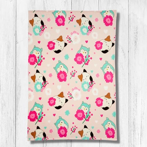 Miniatura 3 de Franco Squishmallow's Cam Bedding - Manta súper suave de micro raschel, 46 x 60 pulgadas, (producto oficial de Squishmallows)