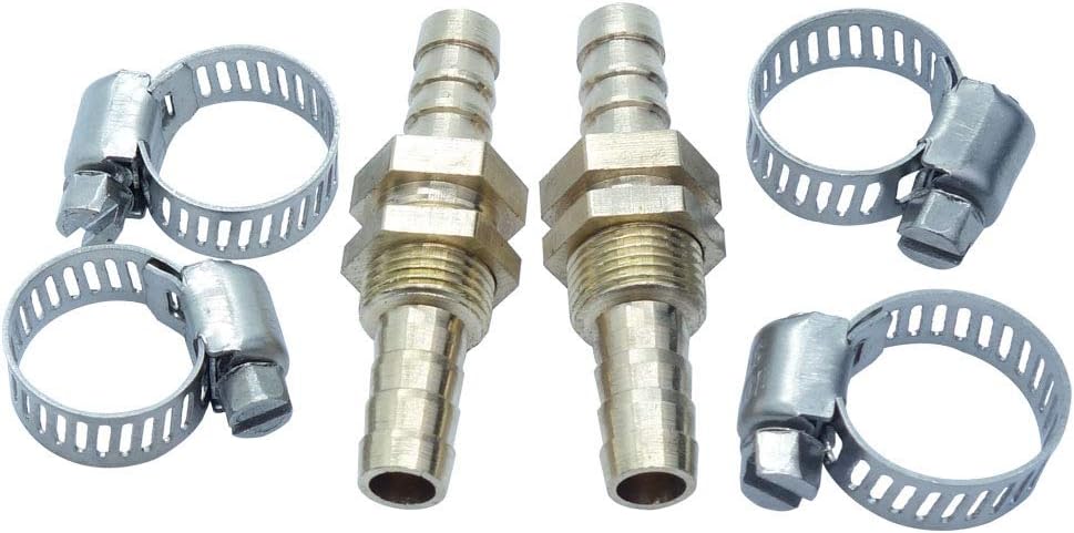 16mm Push-in Fitting Brass NBR Bulkhead - Foto 7