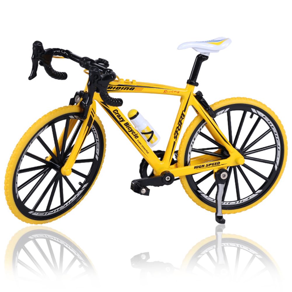 Hilloly1:8 Scale Mini Bicycle Model - Cool Toy Home Office Desktop Decoration (19.5 * 12 * 8 cm)
