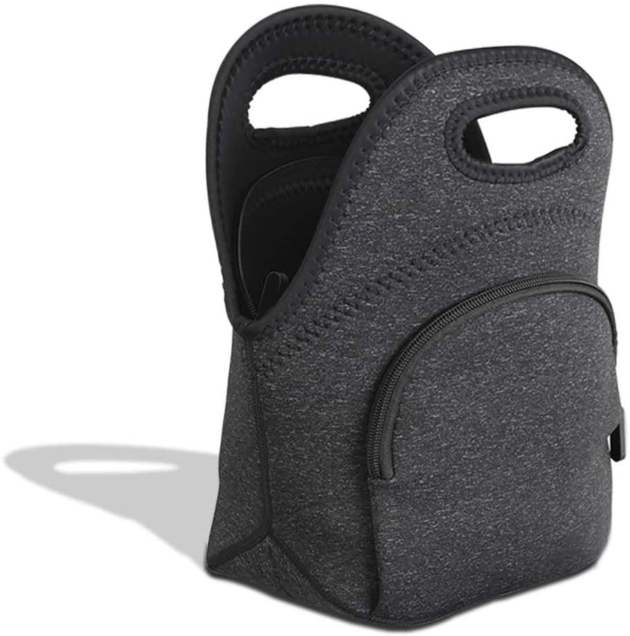 YZCX Neoprene Lunch Bag Ultra-Thick Insulated Thermal Lunch Tote Waterproof Lunch Box with Zipper for Kids Men Women Work Travel Picnic