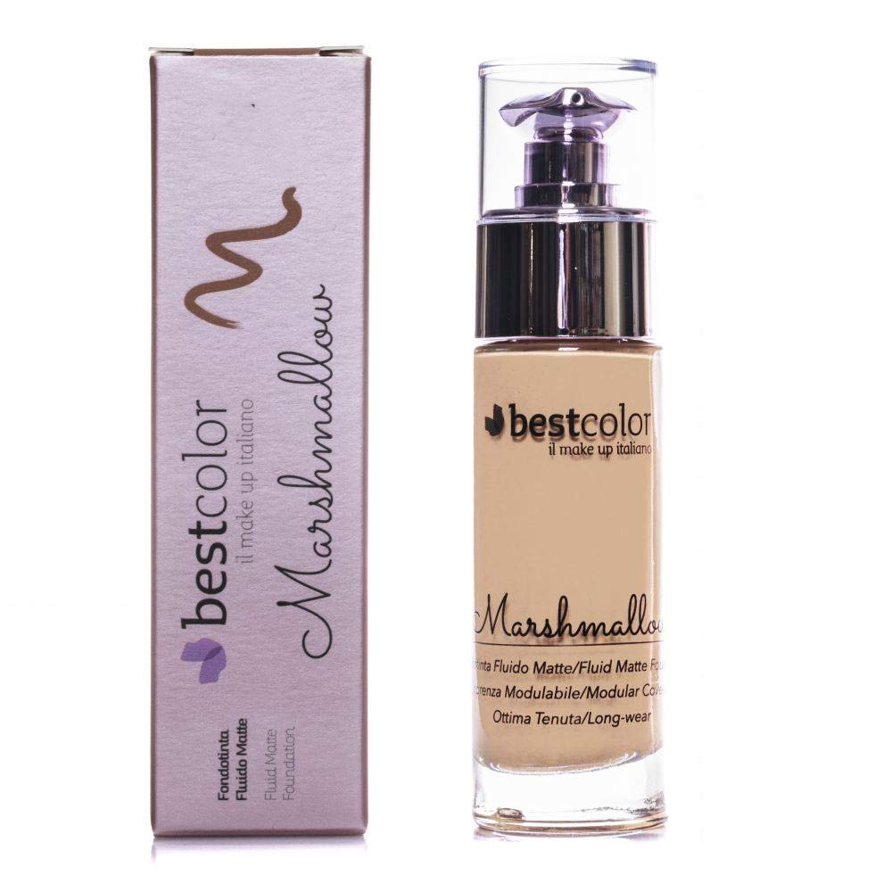 Best Сolor Il Make Up Italıano Fuild Matte Marshmallow 01 Badem Ton Likit Fondöten