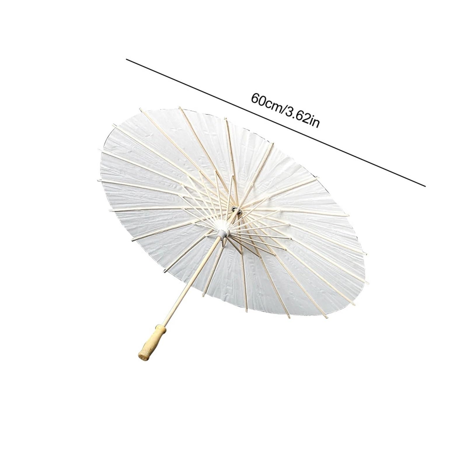 3 Stück Ölpapier-Regenschirm, 60 cm, Papier-Sonnenschirm, Fotografie-Requisiten, dekorativer Sonnenschirm for Hochzeit, Party, Dekoration Für den Außenbereich
