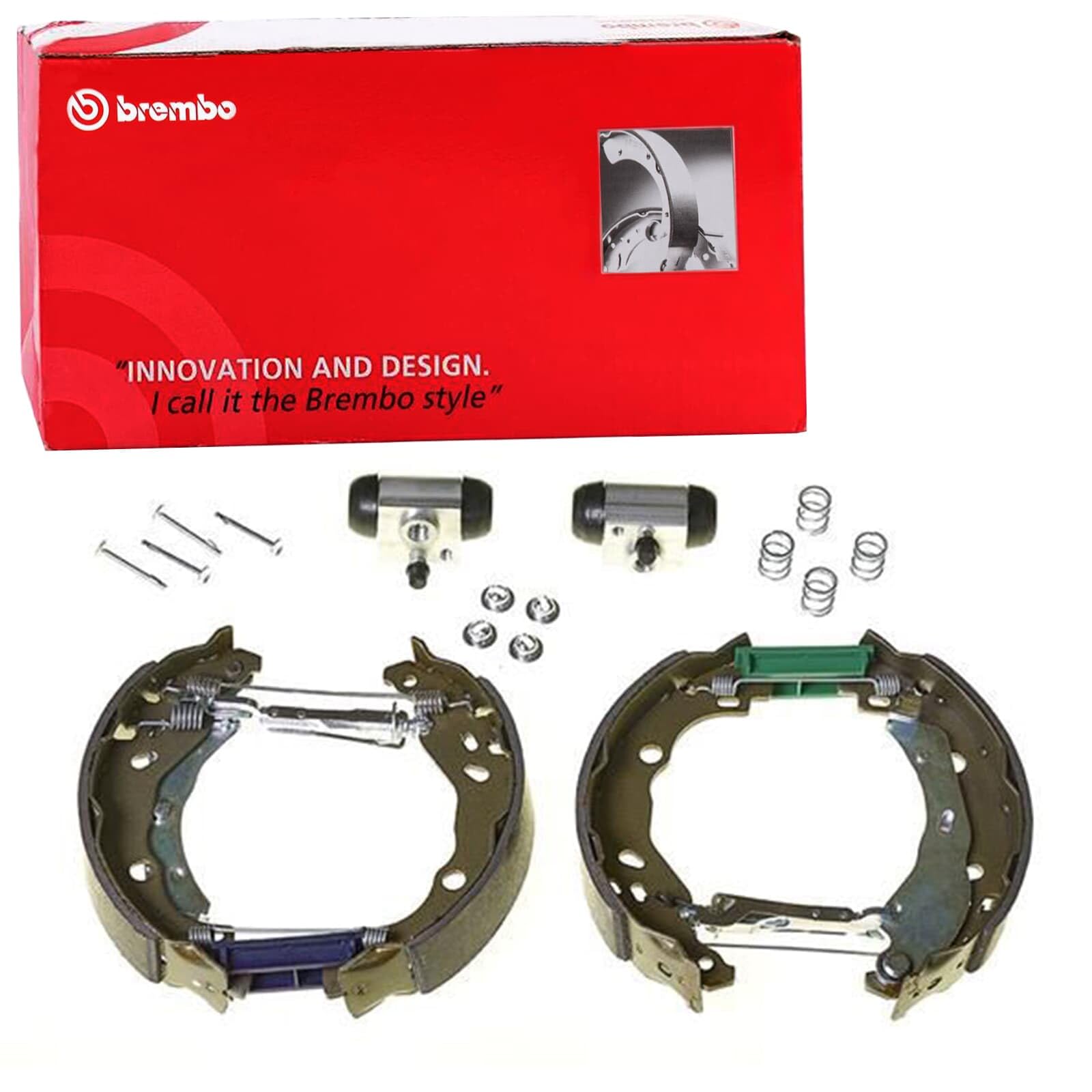 K 61 089 BREMBO BRAKE SHOE SET REAR AXLE FOR CITROËN OPEL PEUGEOT