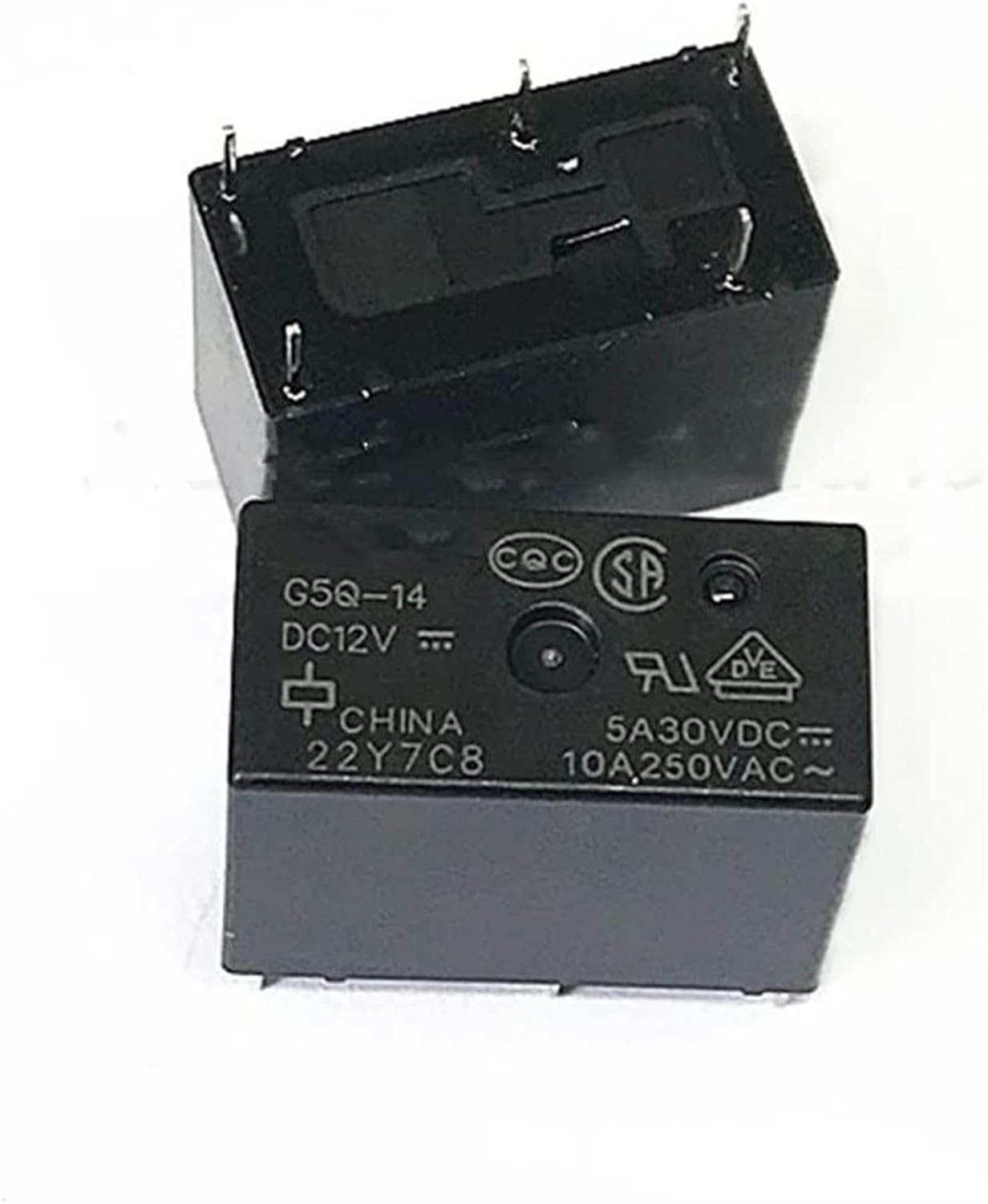 Relay 10pcs/lot G5Q-14 G5Q-14-5V DC5V G5Q-14-12V DC12V G5Q-14-24V DC24V 5A 5pin Alternative G5Q-1 G5Q-1-EU
