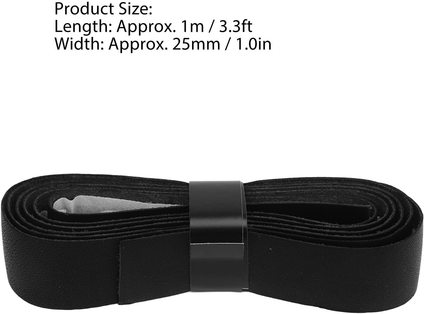 Keenso Leather Tennis Racket Grip Tape, Sweat Absorption Abrasion Resistance Accurate Gripping for Tennis and Badminton Rackets