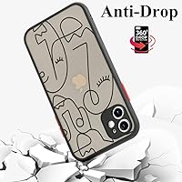 Vista 2 de Funda Flower Line para Xiaomi Mi 11 Lite para Redmi Note 10 8 Pro 9S 10 10S 9 11 Pro 9T Poco X3 Pro Cover OA31 para PocoX3, X3 Pro, X3NFC