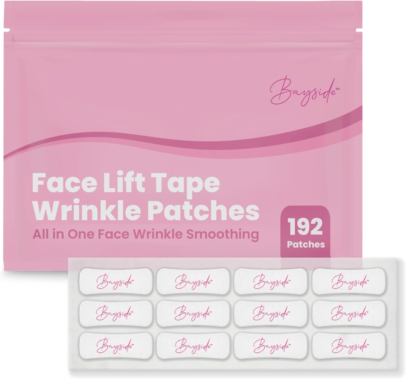 Face Lift Tape for Wrinkles and Tightening | Skin Lifting Tape for Smoothing Lines | Eye Lifting Strips for a Firm Look | Wrinkle-Reducing for Skin | Easy-to-Use Face Lifters | Pack Includes 192 Count