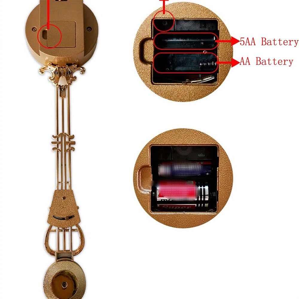 Decorativo Reloj de Piso Europeo Vertical péndulo para la Oficina | Nuevo reloj vertical chino