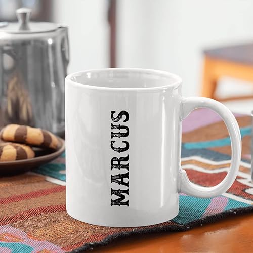 Vista 55 de CUBICER Tazas de café personalizadas con frases divertidas, vasos de hongos barbudos, nombre personalizado, tío de cerámica blanca, novedad, tazas