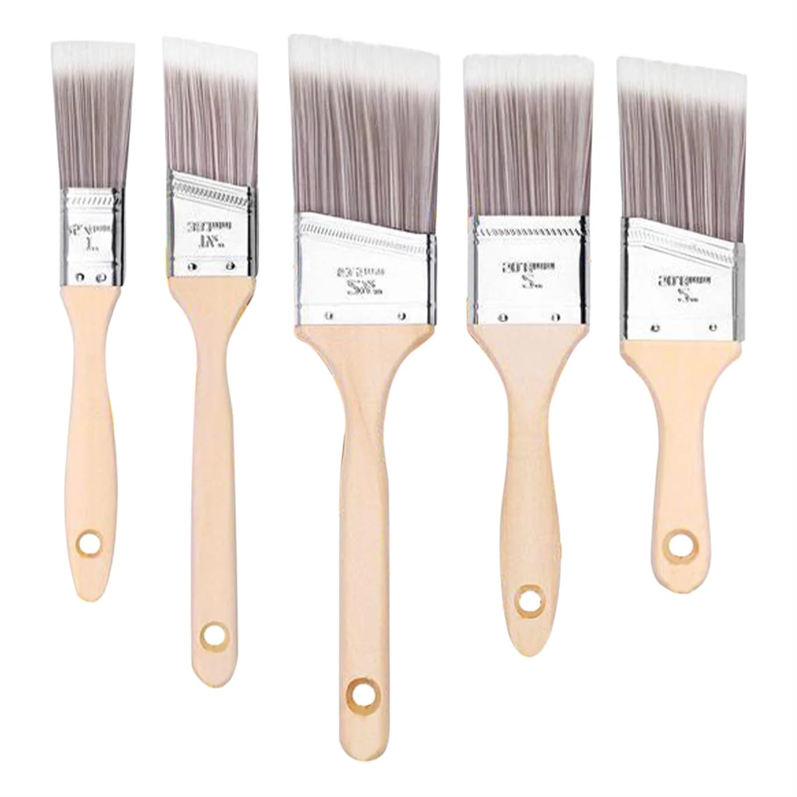 Obróbka ścian Malarz Easy Grip Zestaw pędzli do glazury ceramicznej Narzędzia ręczne Drewniany uchwyt Dom DIY Praktyczne, przenośne urządzenie wielofunkcyjne