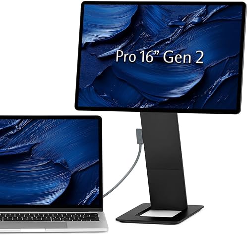 Limited Edition FlipAction 16" Premium Portable Monitor | Super Compact | Pivot Rotate | 2560x1600 DCI P3 | Full Metal CNC | USB-C or HDMI | Perfect Match for Mac and Windows | 2-yr Warranty