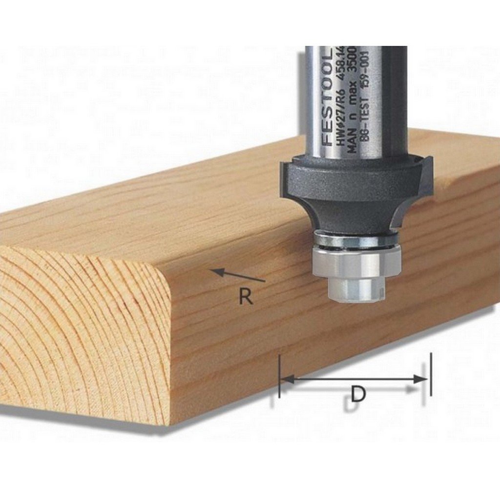 Festool Fresa para redondear HW R4-OFK 500