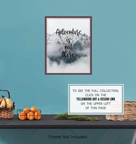 Miniatura 6 de Adventure Inspirational Art Print - Motivational Wall Art Poster - Chic Home Decor for Bedroom, Living Room, Kitchen, Bathroom, Office, Game, Teen