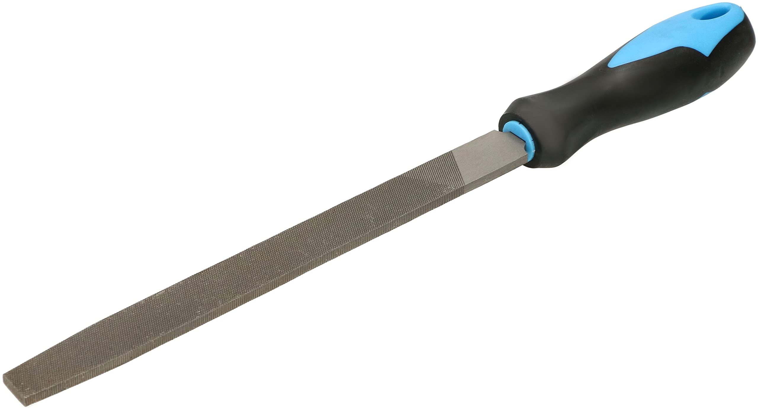 KOTARBAU® Lima piatta da officina, lunghezza: 150 mm, scala 1 (grossa), lima piatta in metallo, per lavorazione di metallo grossolana