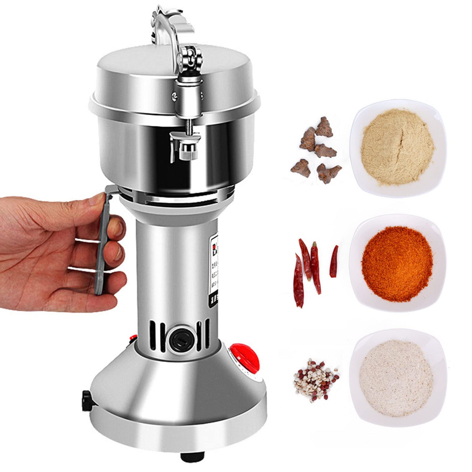 Moulin à grains électrique à grande vitesse pour une poudre fine en 30s