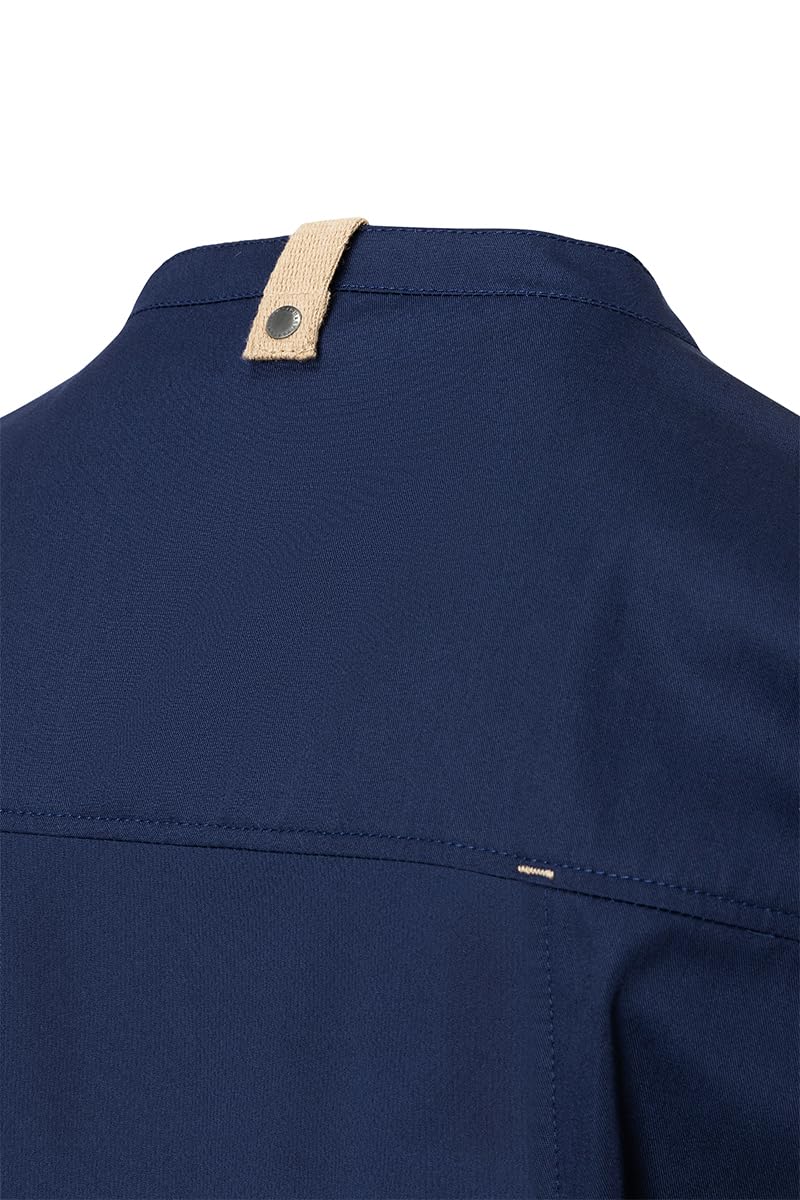 Karlowsky Herren Kochjacke Green-Generation, aus nachhaltigem Material, 72% GRS Certified Recycled Polyester/28% Conventional Cotton
