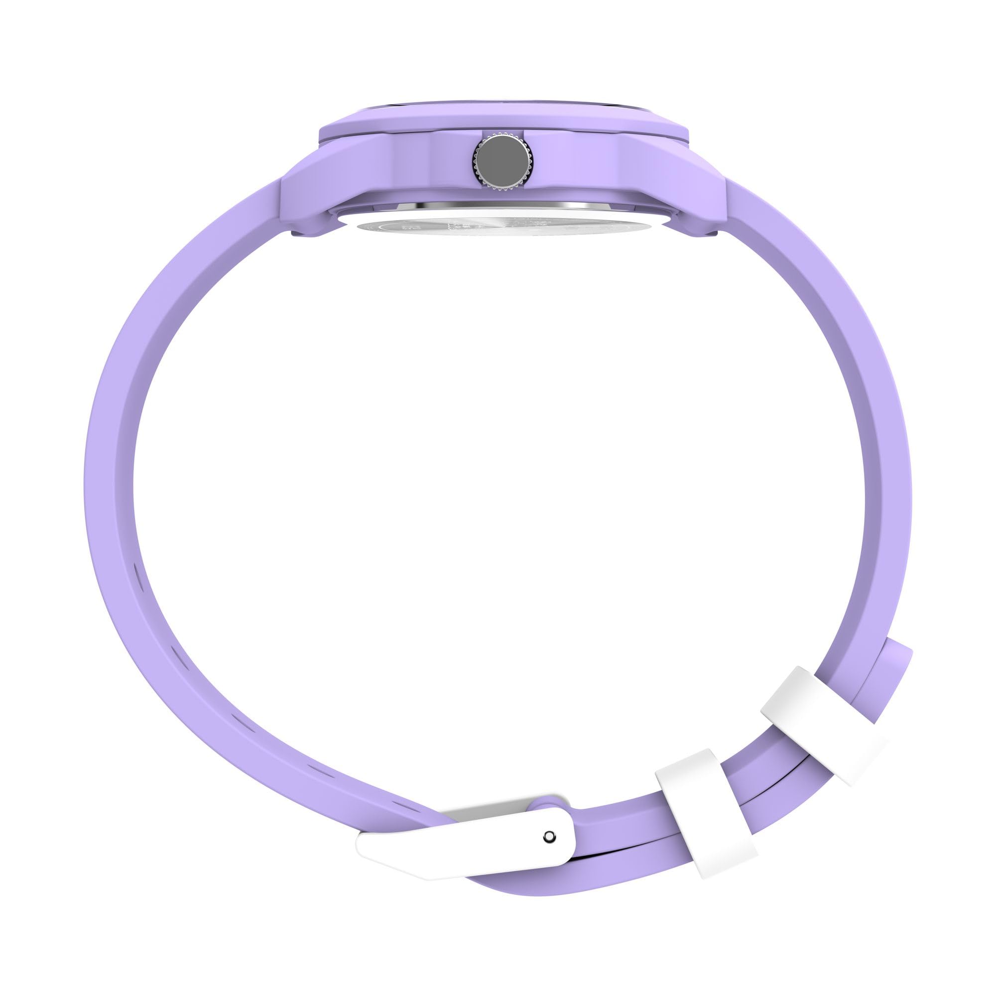 Timex Youth Peanuts Youth Spring 30 mm - Cinturino viola, quadrante bianco, cassa viola