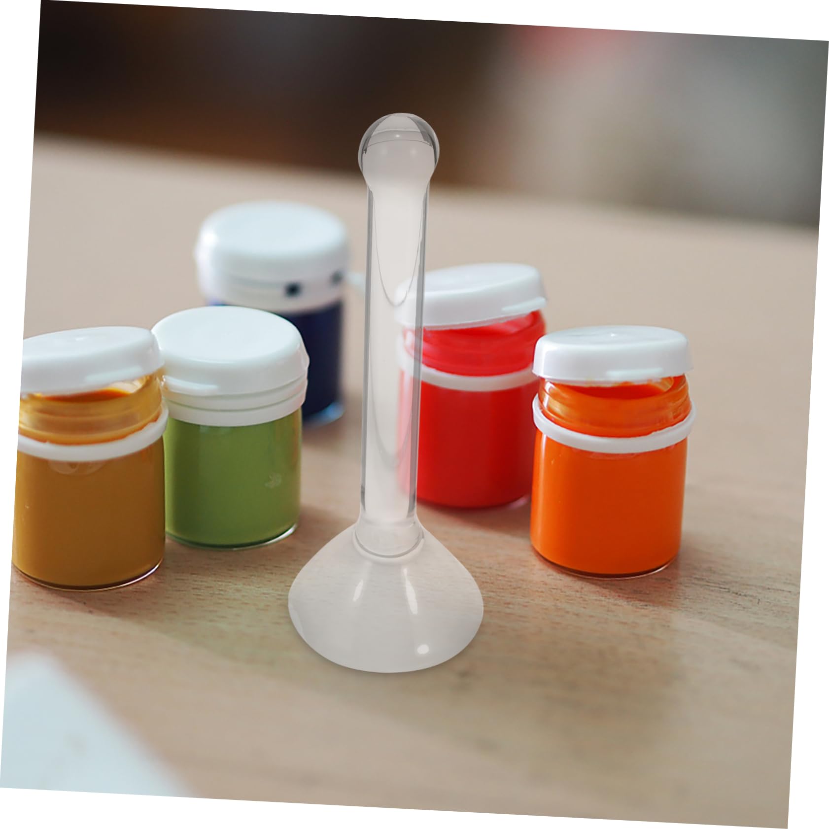 HAPINARY DIY Pestle Smooth Handle Multifunctional Art Tool for Pigment Grinding