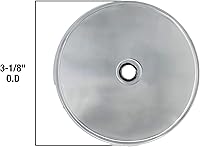 Vista 5 de Danco Placa de desbordamiento de drenaje de una sola tina cromada Un agujero Tornillo incluido, (89052)